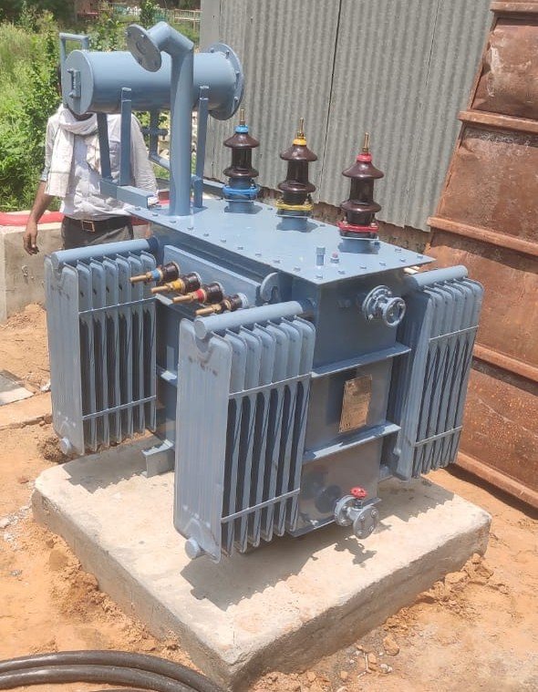 Outdoor HT Transformer Yard